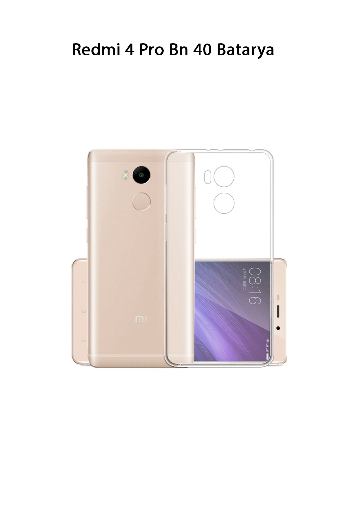 Redmi 4 Pro Telefonlarla Uyumlu Batarya 4000 mAh