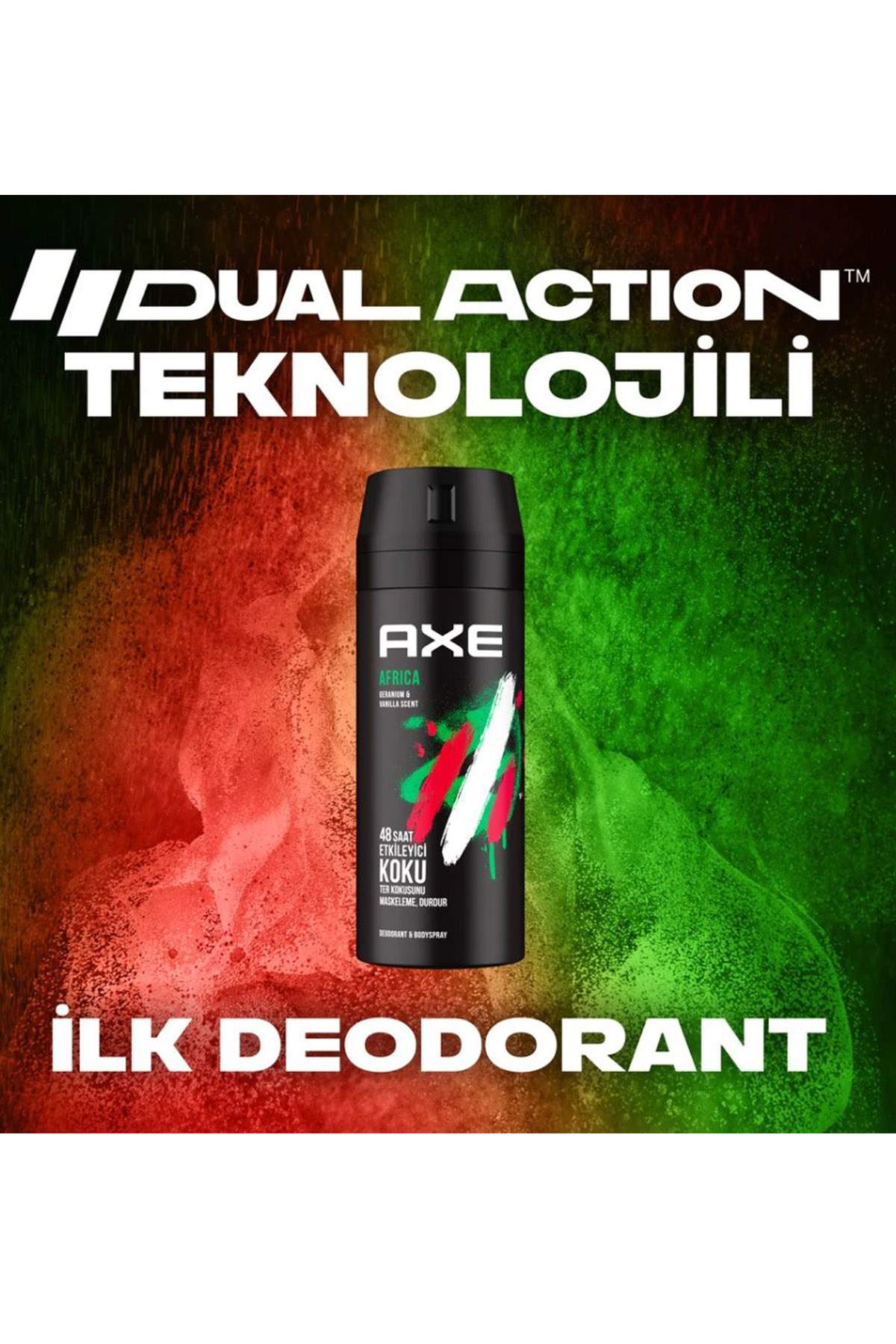 2 Adet Africa Erkek Deodorant Sprey 150 ml