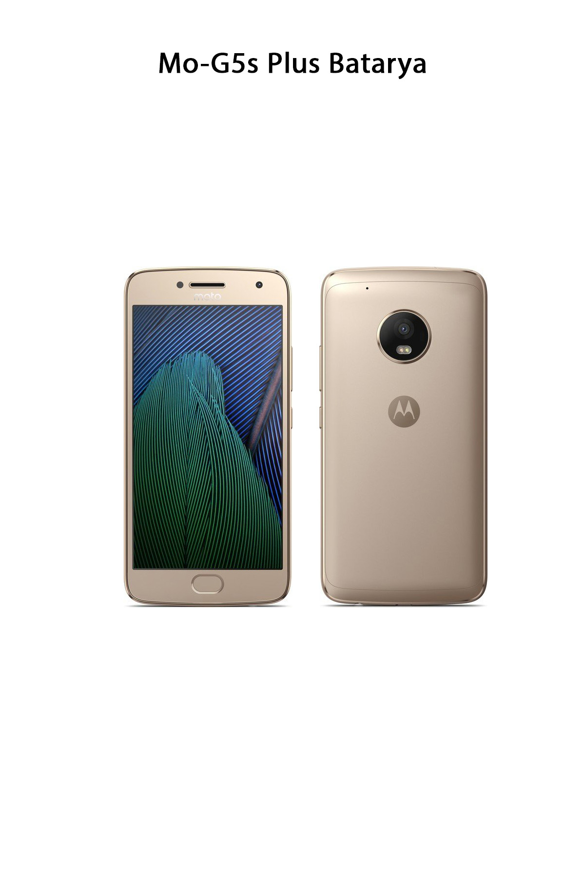 Motorola Moto G5s Plus Telefonlarla Uyumlu Batarya 3000 mAh