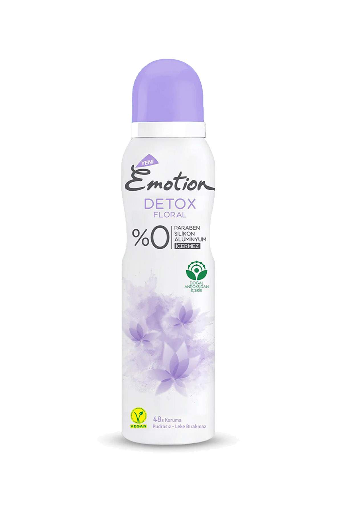 2 Adet Detox Floral Kadın Deodorant Sprey 150 ml