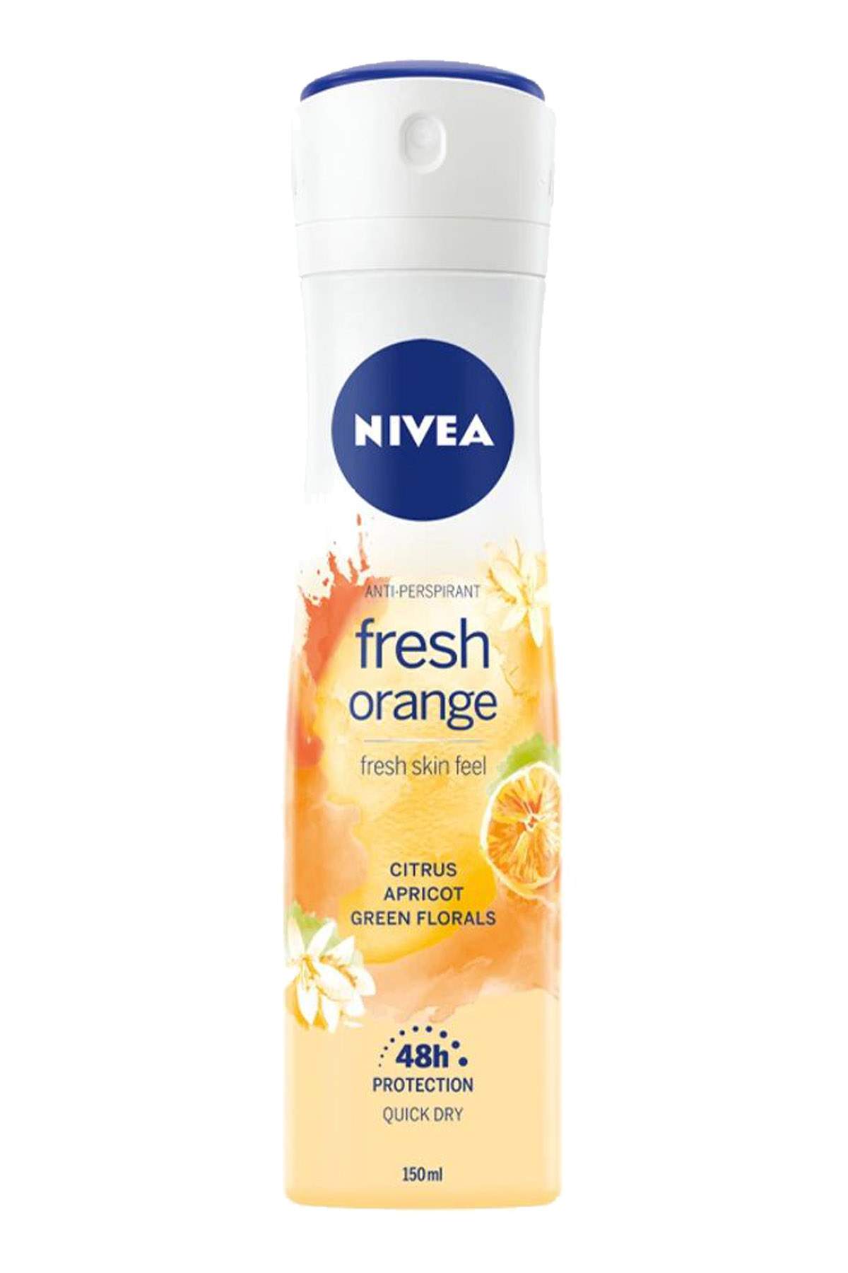 2 Adet Fresh Orange Kadın Deodorant Sprey 150 ml