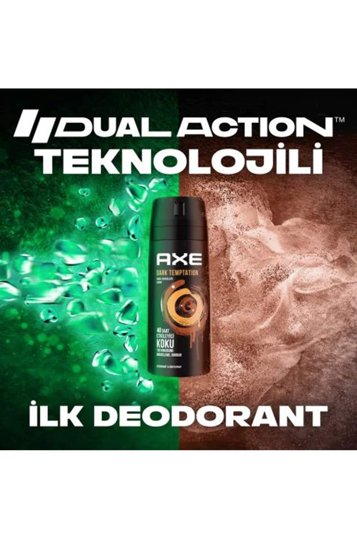 2 Adet Dark Temptation Erkek Deodorant Sprey 150 ml