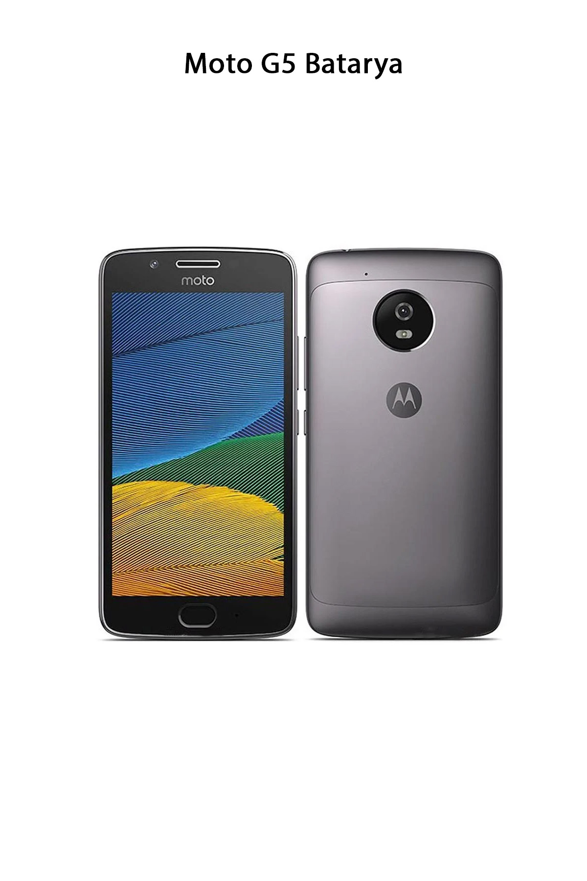 Motorola Moto G5 Telefonlarla Uyumlu Batarya 2800 mAh