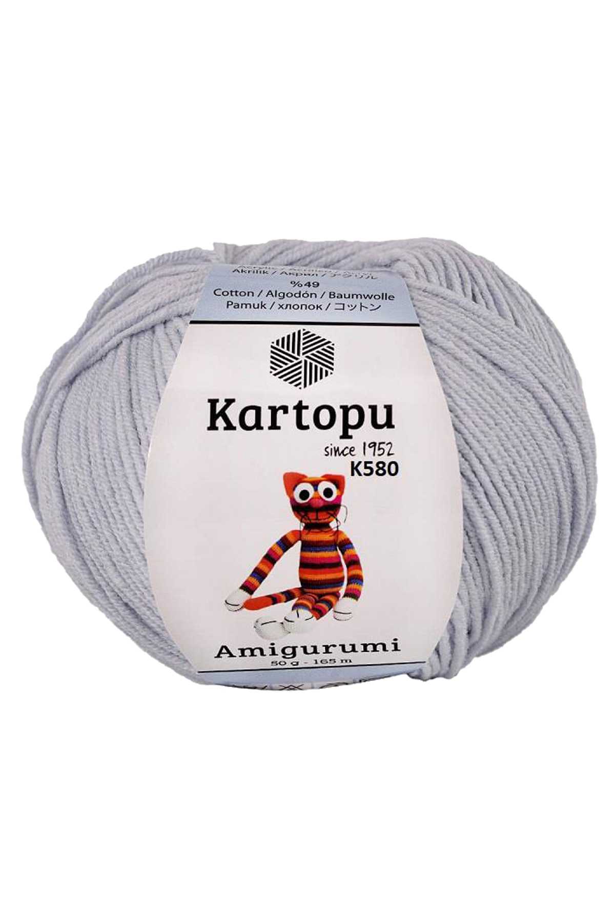 5 Adet Amigurumi El Örgü İpi 50gr 580