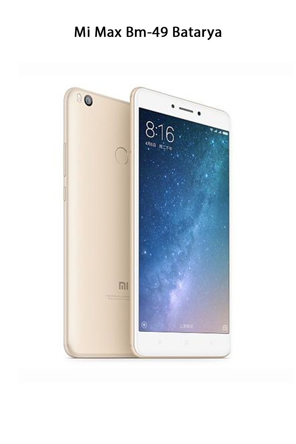 Mi Max Bm-49 Telefonlarla Uyumlu Batarya 4850 mAh