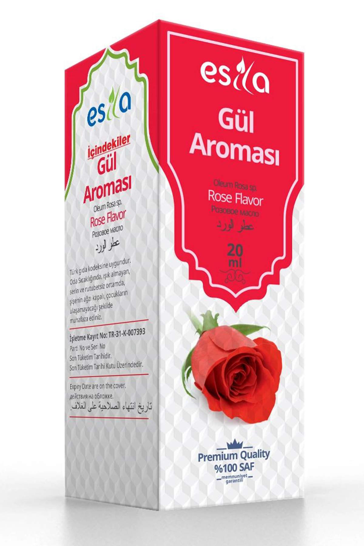 Gül Aroması 20 Ml.