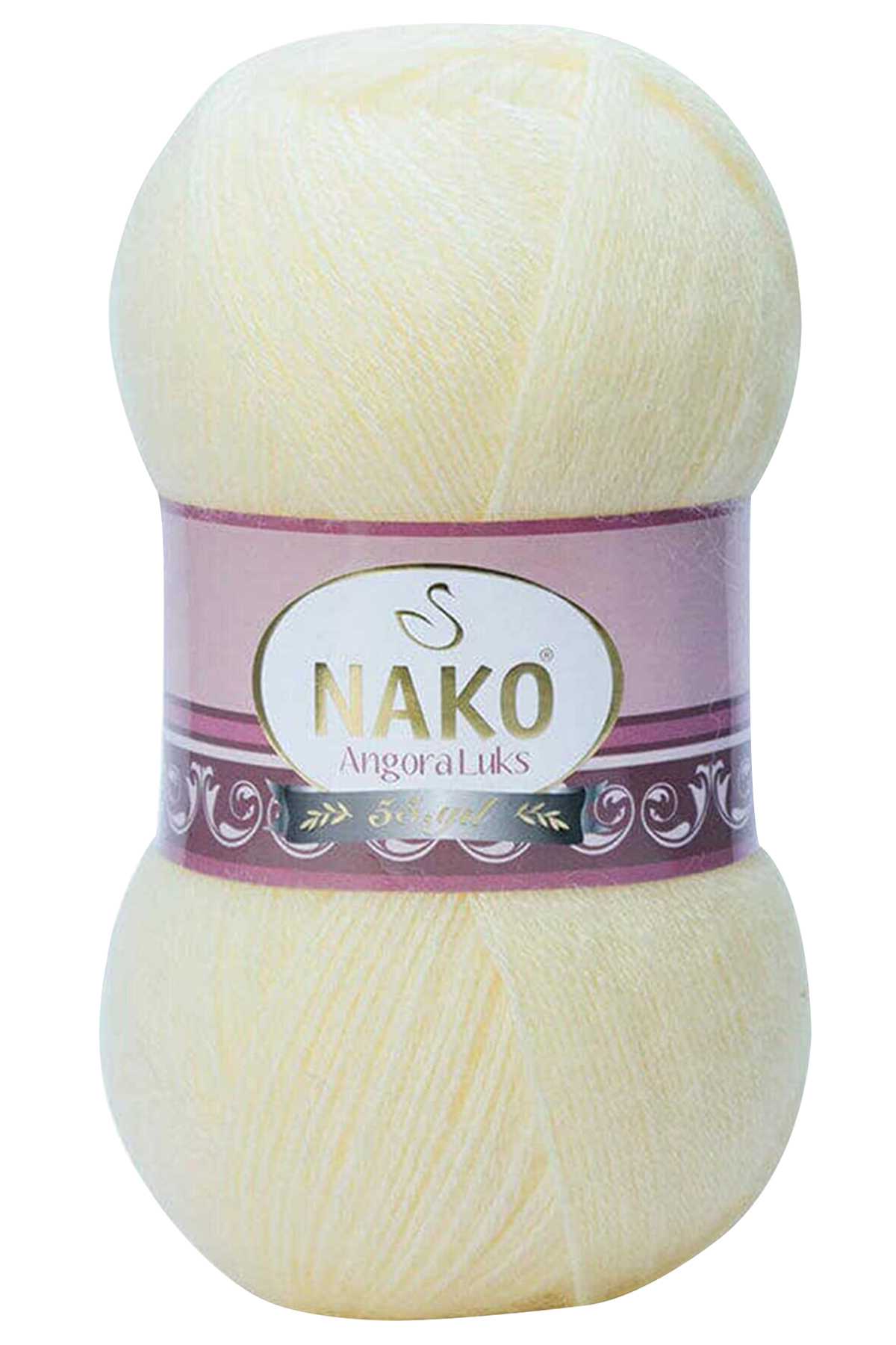 Angora Lüks El Örgü İpi Krem 256