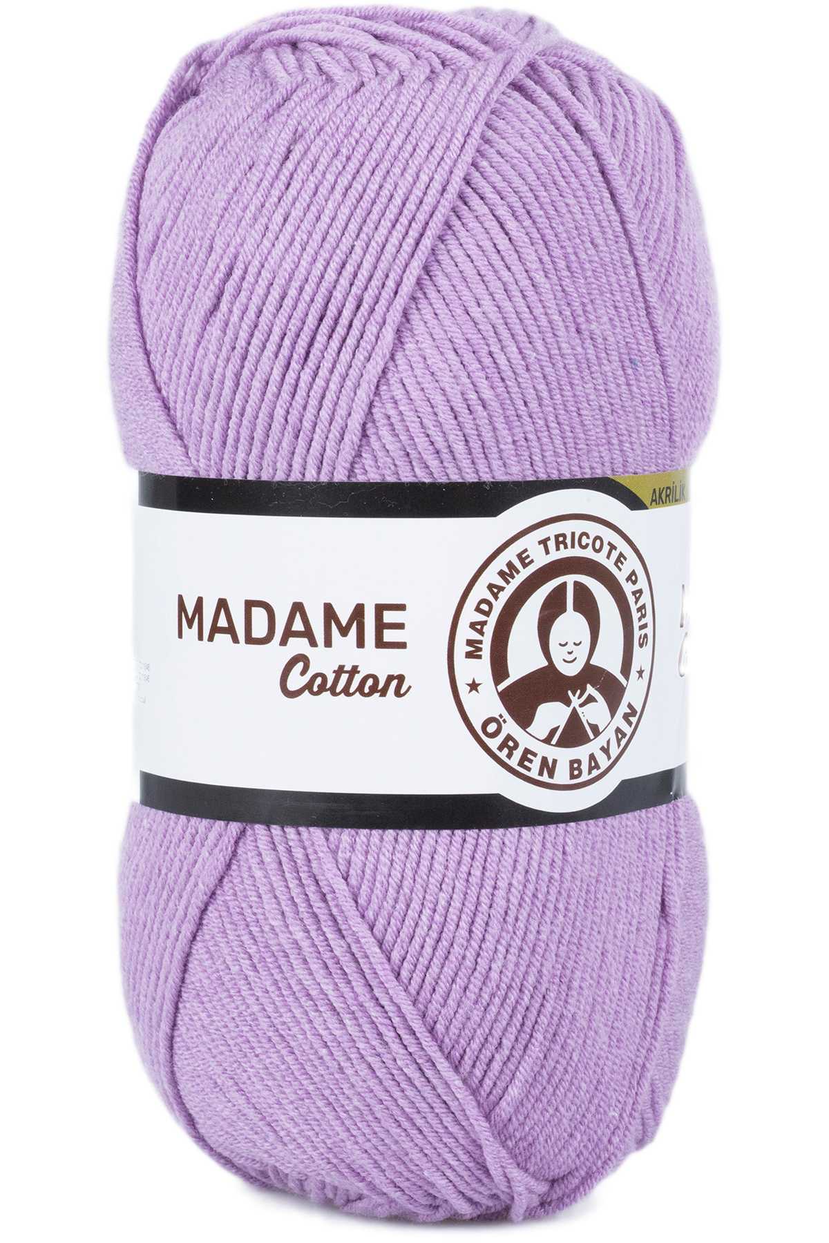 Madame Cotton El Örgü İpi Yünü 100 gr 023 Lila