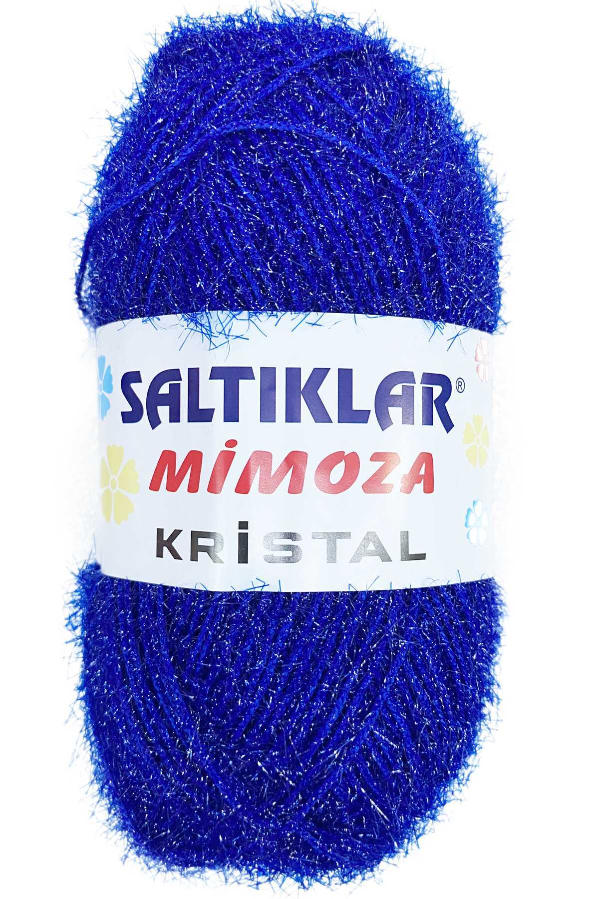 Mimoza Kristal Işıltılı Şal Patik Yelek İpi 04