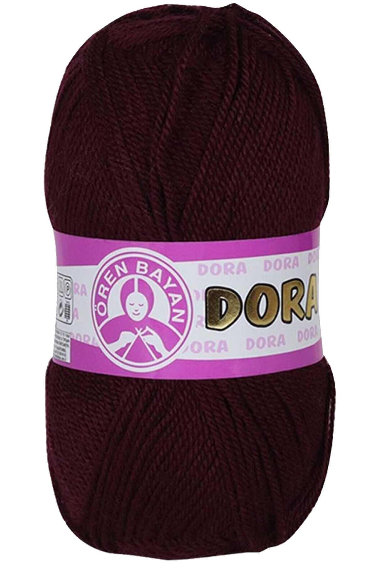 Dora El Örgü İpi Yünü 100 gr 035 Bordo