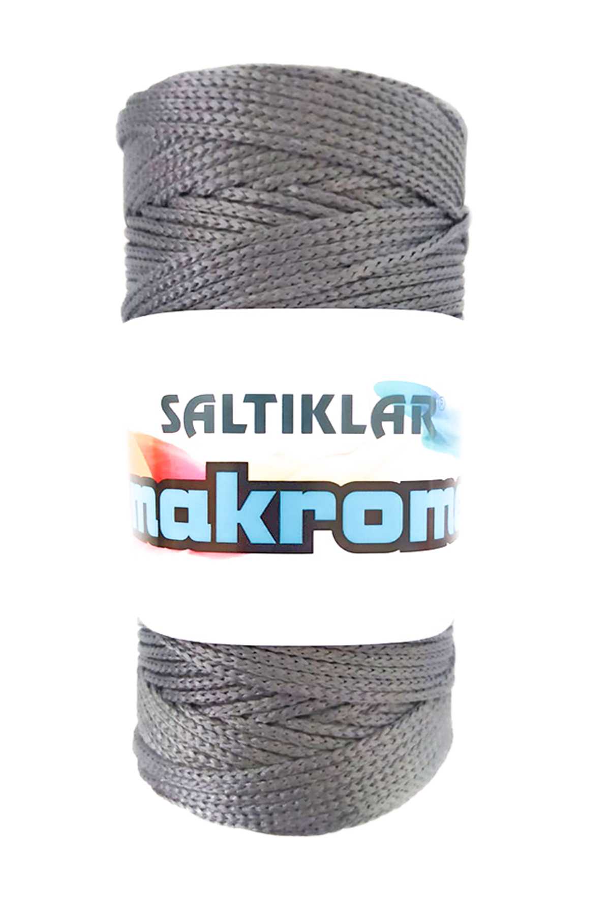 Polyester Makrome İpi 423 Gri 100 gr