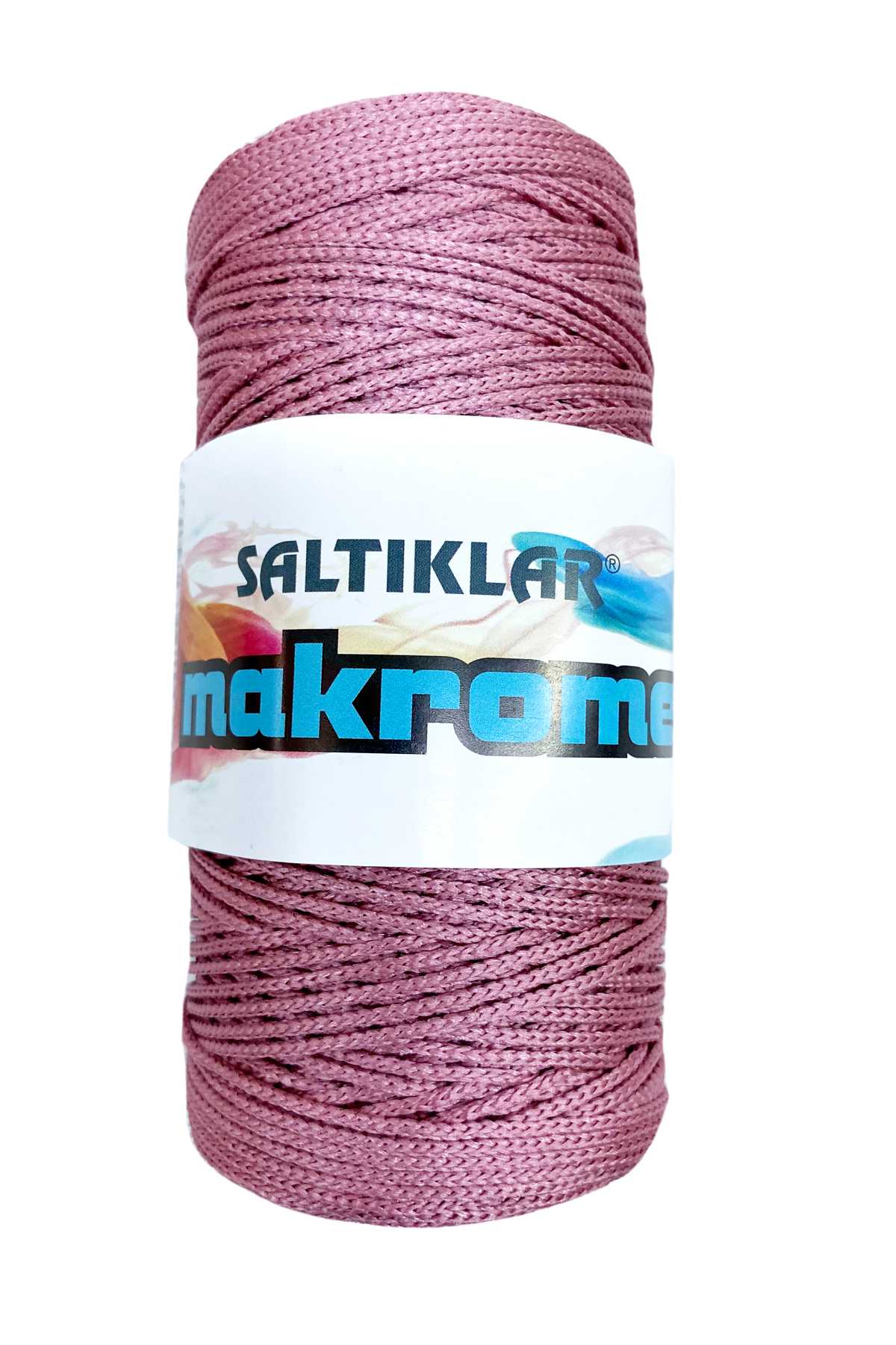 Polyester Makrome İpi 350 Gül 100 gr