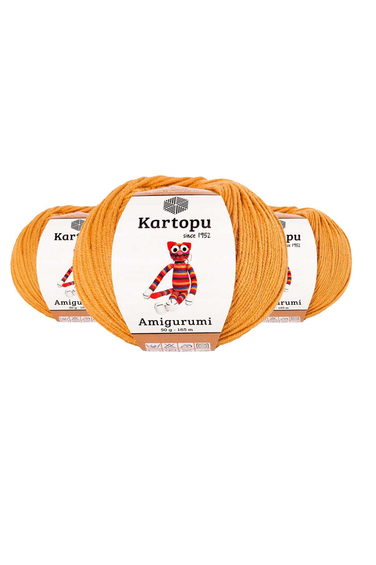 3 Adet Amigurumi El Örgü İpi 50gr 355