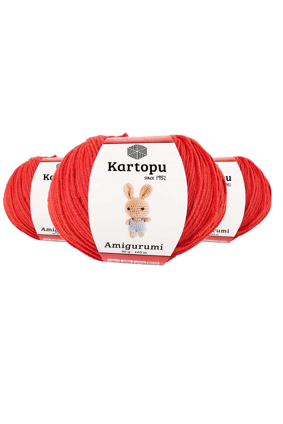 3 Adet Amigurumi El Örgü İpi 50gr 1170