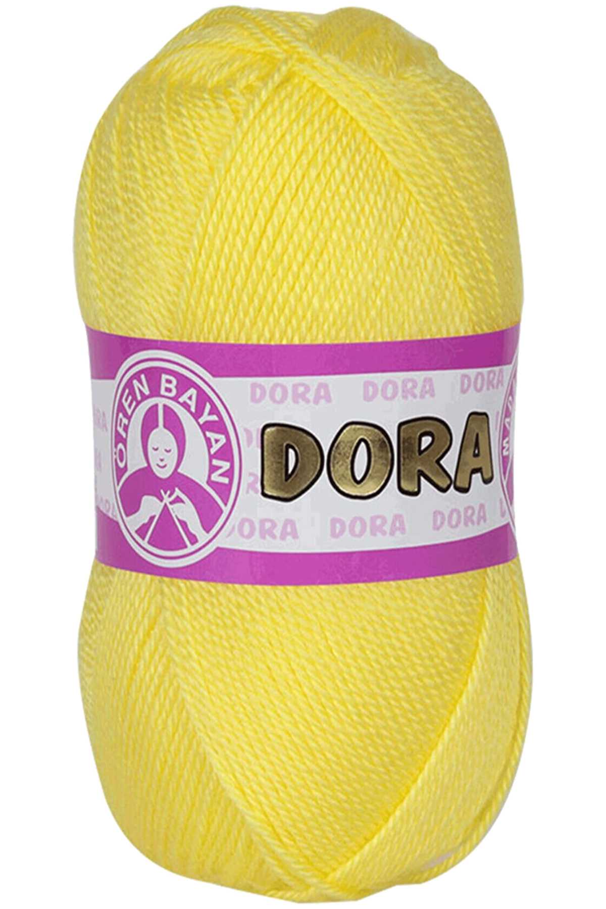 Dora El Örgü İpi Yünü 100 gr 028 Sarı